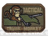 Mil-Spec Monkey "Tactical Trunk Monkey" Velcro Patch - Forest