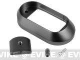 Matrix IPSC CNC Aluminum Magwell for G17 / G18C Series Airsoft GBB Pistols - (Type A / Black)