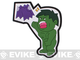 Tactical Fan Inspired PVC Velcro Patch - "Hulk"