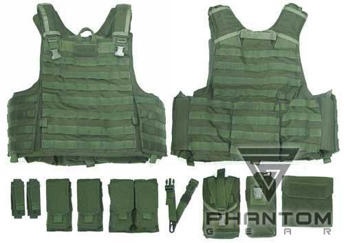 Phantom Gear Marine Force Recon Tactical Vest Full Set (Color 