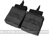 Condor Double M-14 / G3 / SCAR-H Open Top Dual Magazine Pouch - Black Condor Double M-14 / G3 / SCAR-H Open Top Dual Magazine Pouch - Black