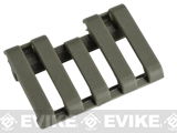 Element 5-Slot Rail Cover with Wire Loom - Foliage Green
