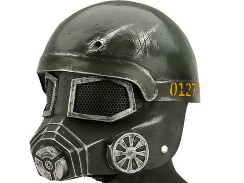 Evike.com R-Custom Fiberglass Wire Mesh "Fallout" Mask Inspired by Fallout - Green/Gold
