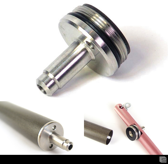 Laylax PSS10 Aluminum Cylinder Head for VSR10 Series Airsoft Sniper