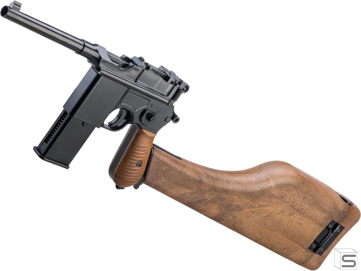 AW Custom Japanese Spec M712 Gas Blowback Airsoft Pistol with Imitation