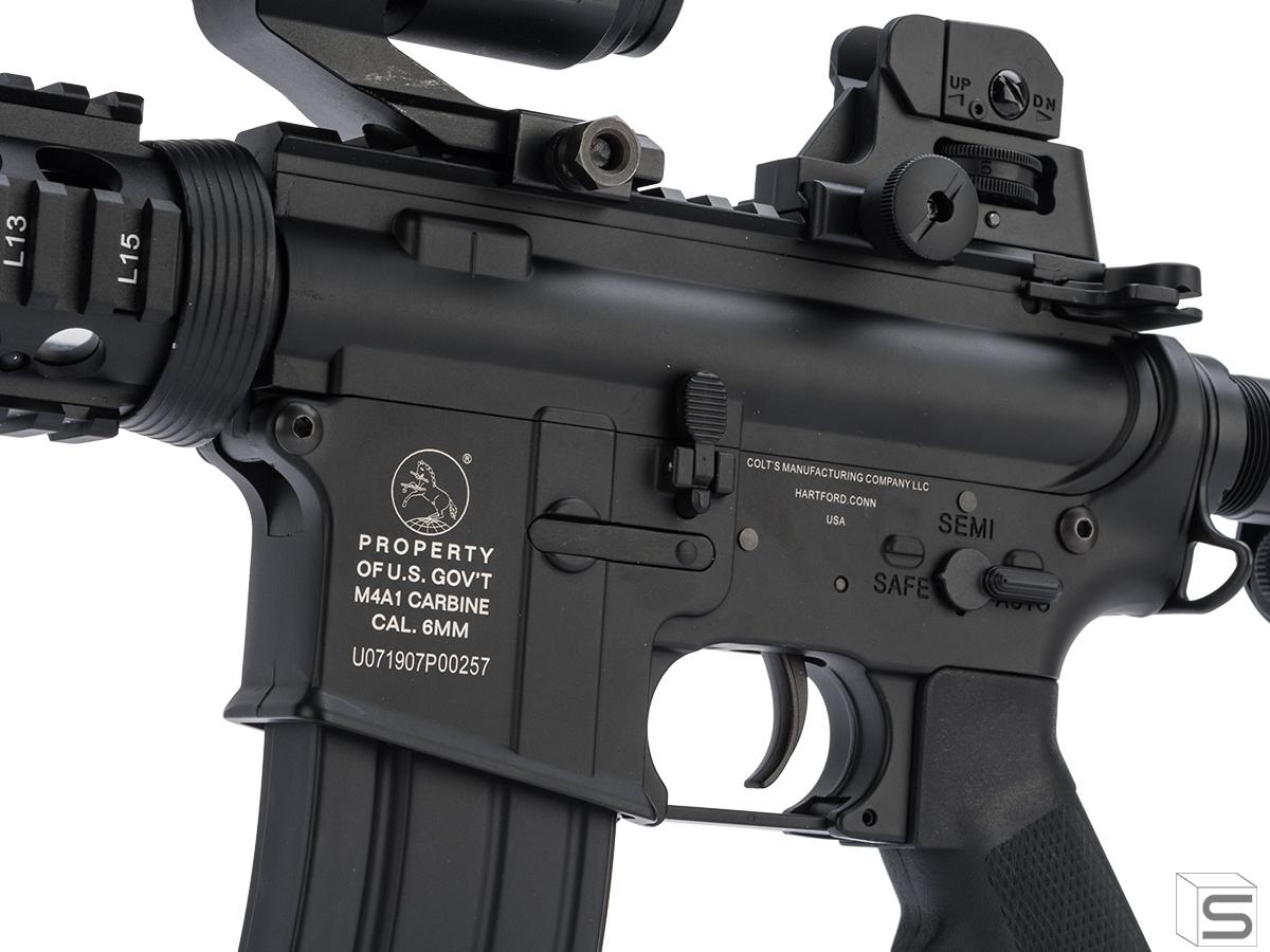 Colt Licensed M4 CQB-R Carbine Airsoft AEG Rifle by Cybergun 