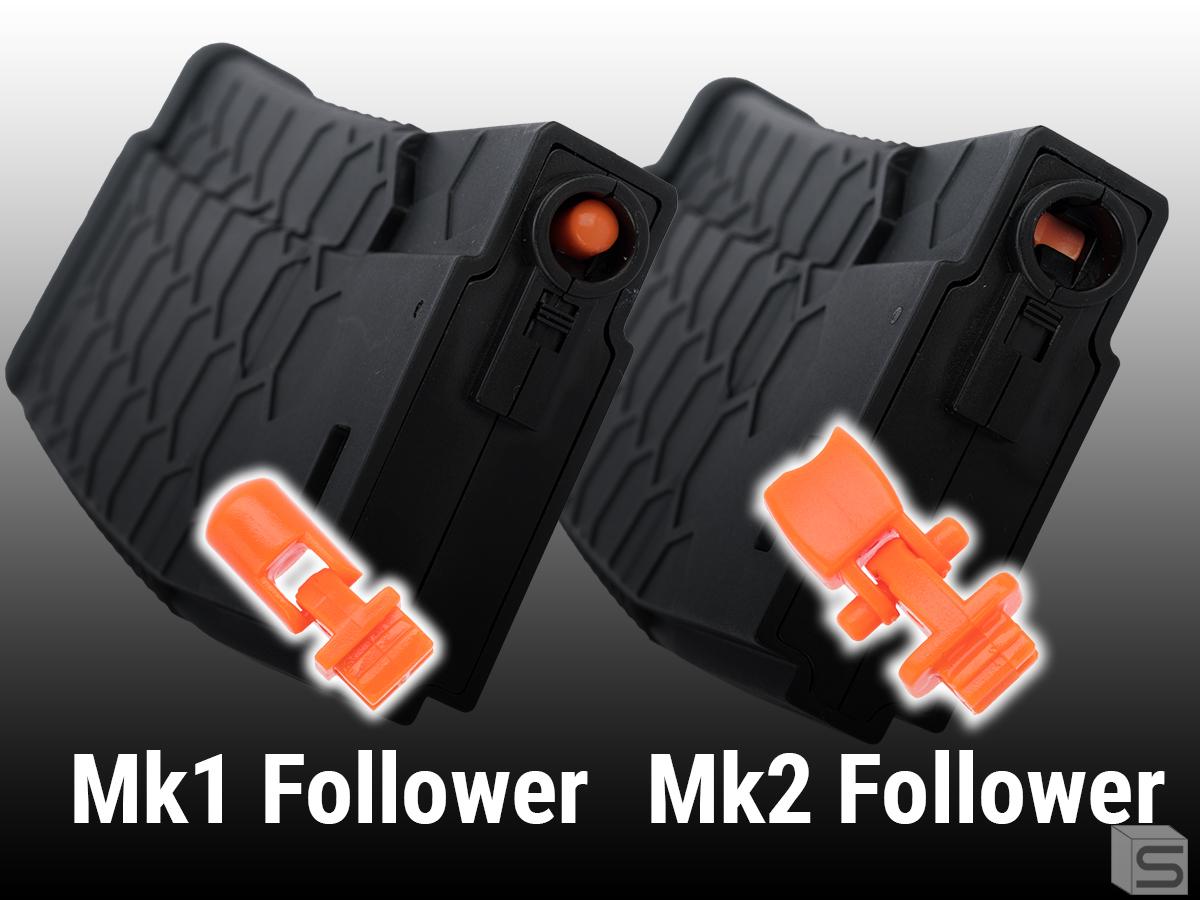 EMG Helios Hexmag Airsoft 120rds Polymer MidCap Magazine for M4 / M16