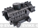 NcSTAR Red Green Blue Dot Scope Triple Rail Sight with QD Weaver Mount