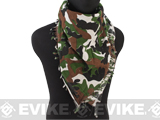 Lightweight Woven Shemagh / Head Wrap - Woodland Lightweight Woven Shemagh / Head Wrap - Woodland
