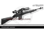 Bone Yard - G&G M14 Black Full Size Airsoft AEG Rifle (Store Display, Non-Working Or Refurbished Models)