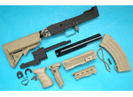 z G&P AK Tactical Conversion Kit. (Extended Battery Stock) - Tan