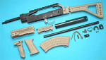 z G&P AK Tactical Conversion Kit. (Folding Stock)(NVG Version)(Sand)