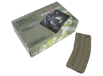 King Arms 120 rds Mid-Cap Magazine For M4 M16 Airsoft AEG - Desert (Box of 10)