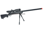 Matrix VSR-10 MB03 Bolt Action Airsoft Sniper Rifle by WELL - Black