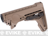 PTS Ergo F93 8-Position Pro Retractable Stock for M4 / M16 Series Airsoft AEGs - Dark Earth PTS Ergo F93 8-Position Pro Retractable Stock for M4 / M16 Series Airsoft AEGs - Dark Earth