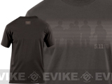 z 5.11 Tactical "Desert Shadow" Logo Tshirt - (Large)