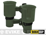 The RoboCup Portable Beverage Caddy (Color: Olive )