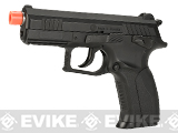 WinGun Licensed Grand Power P1 MK7 CO2 Non-Blowback Pistol with Metal Slide