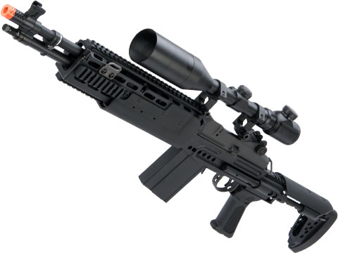 G&G Top Tech EBR M14 Airsoft AEG Rifle w/ Version 2.0 ETU MOSFET (Color: Black / Short Barrel)