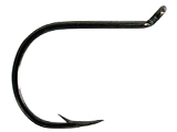 Mustad Double Wide Gap Bait / Drop Shot Hook - Black Nickel (Size: 1/0 Set of 6)