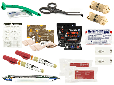 Eleven-10 TEMS Refill Medical Kit with QuickClot