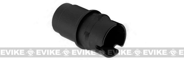 CQB Master CNC MP9 MPX QD Flash Hider - 14mm Negative