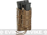 HSGI Double Decker TACO� Modular Single Rifle and Pistol Magazine Pouch (Color: MOLLE / Coyote Brown)