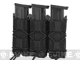 HSGI Triple Pistol TACO Modular Pistol Magazine Pouch (Color: MOLLE / Black)