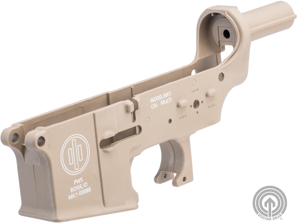 Gear PWS Licensed Mk1 Polymer Lower Receiver for M4/M16 Airsoft