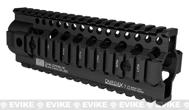 Daniel Defense Licensed Omega X Rail System for Airsoft AEG by Madbull (Color: Black / 7)