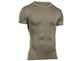 Under Armour Men's Tactical Heatgear® Compression Short Sleeve T-Shirt (Color: Federal Tan / Large)