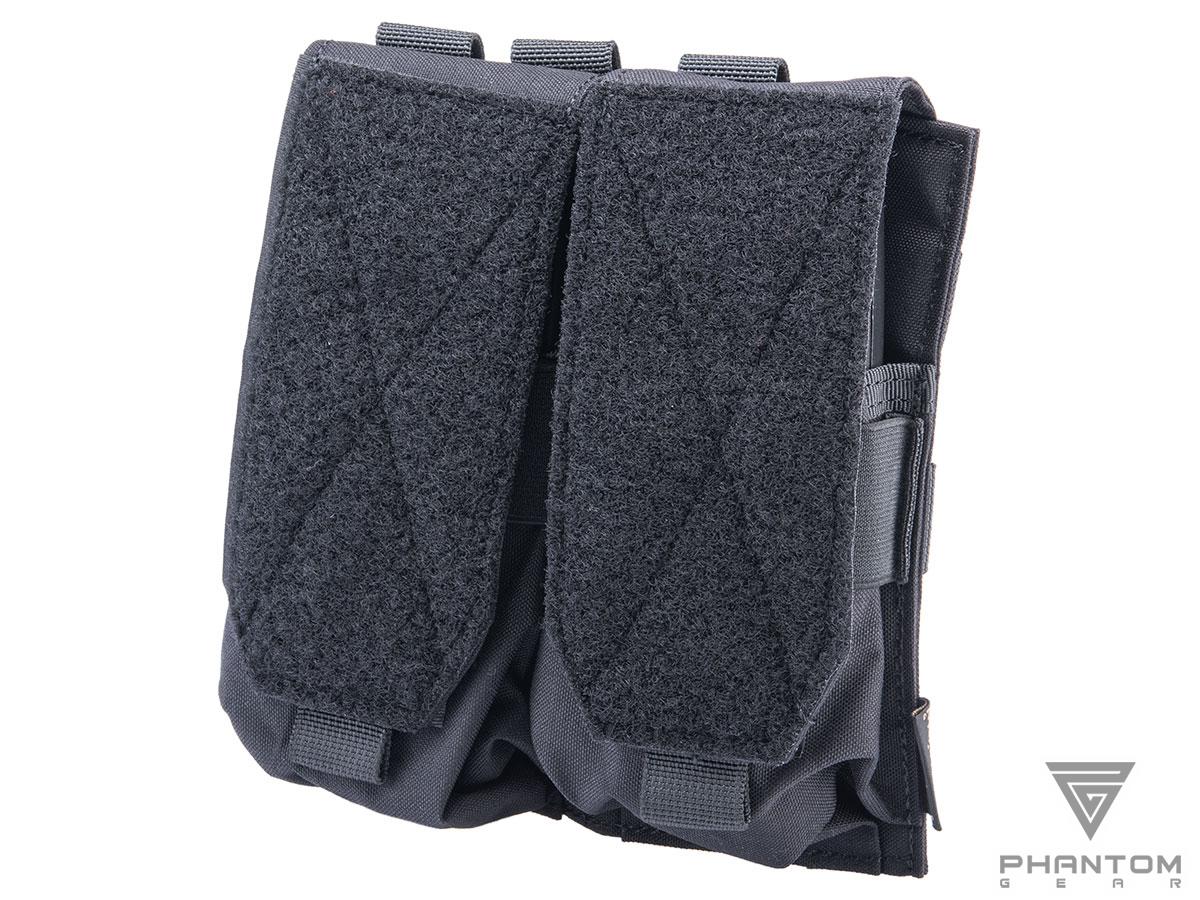 Phantom Gear Double M4/M16 Closed Top Morale Magazine Pouch (Color: Black)