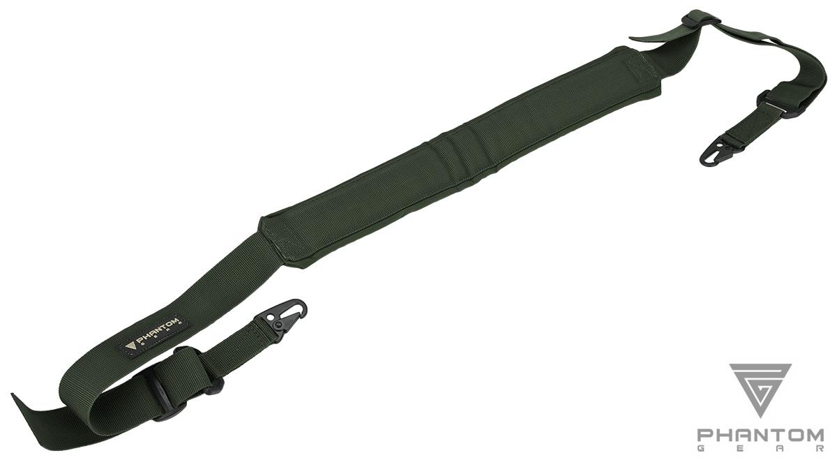 Phantom M60 / M249 Type Heavy Machine Gun Shoulder Sling (Color: OD Green)