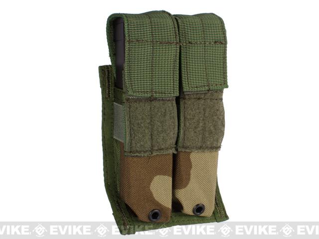 Condor Tactical Double Pistol Magazine Pouch (Color: Woodland)