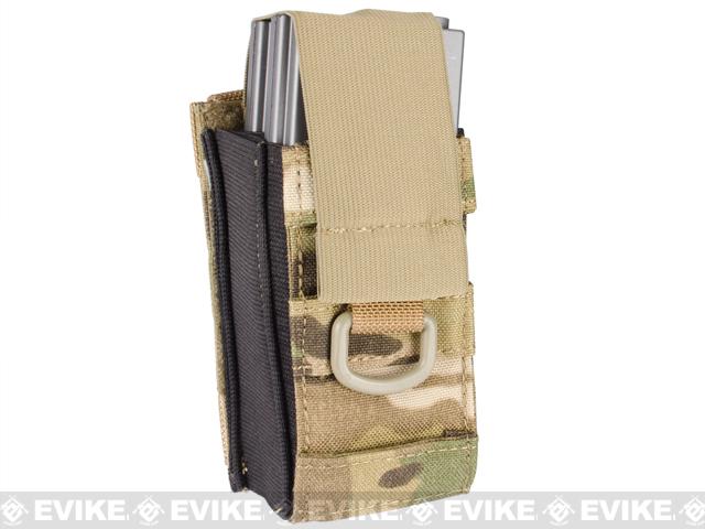 Phantom Gear Aggressor MOLLE Ready M4 AK MP5 Magazine Pouch - Single (Color: Multicam)