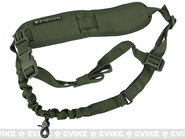 Phantom Gear 1-Point High Speed Load Bearing Bungee Sling (Color: OD Green)