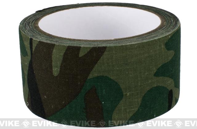 Phantom Gear 2 Fabric Tape Wrap / Gear Silencer (Color: Woodland Camo)