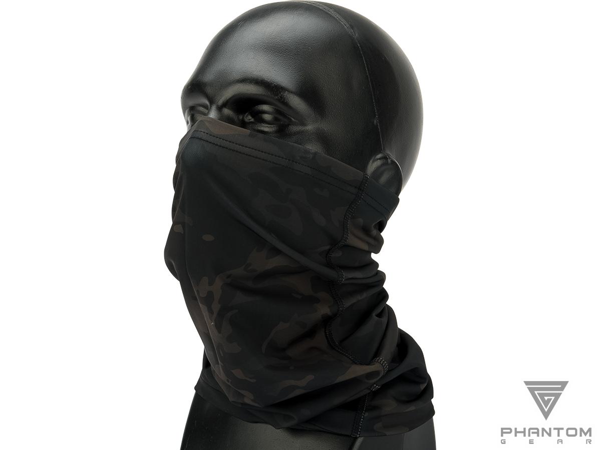 Phantom Gear Adjustable Face Mask with Elastic Strap (Color Black Fire