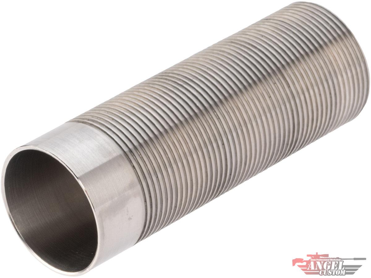 Angel Custom CNC Advanced Stainless Ribbed Airsoft AEG Cylinder (Model: Type 0)
