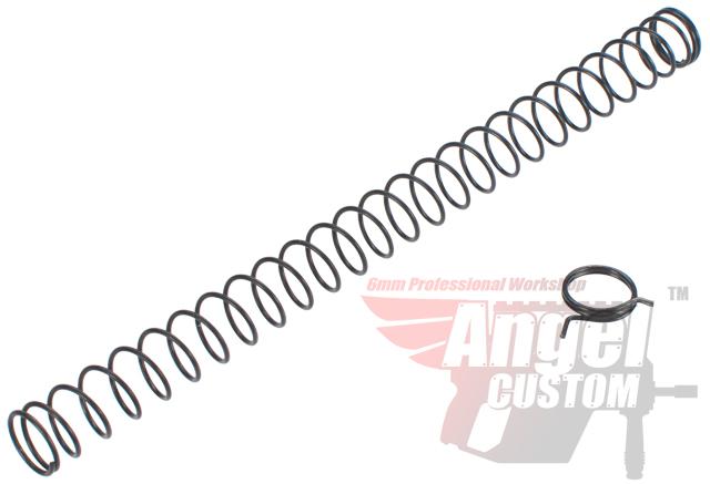 Angel Custom Enhanced Recoil and Hammer Spring Set for ISSC M22 SAI BLU Lonewolf & Compatible Airsoft Gas Blowback Pistols (Type: 170%)