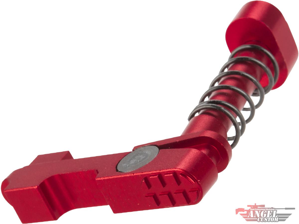 Angel Custom HEX Ambidextrous Magazine Release for M4/M16 Series Airsoft AEGs (Color: Red)