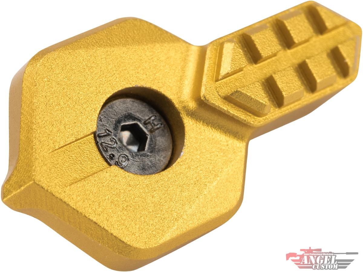 Angel Custom HEX CNC Selector Switch for M4/M16 Series Airsoft AEGs (Color: Gold / Left)