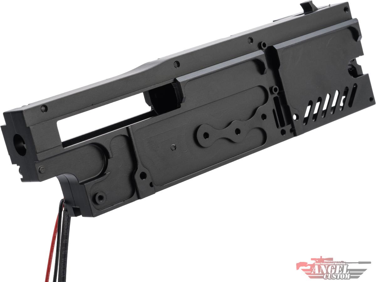 Angel Custom CNC Machined 8mm Gearbox Shell for M249, Mk46, Series AEGs (Model: Shell Only)