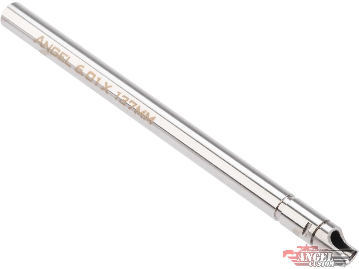 Angel Custom G2 SUS304 Stainless Steel Precision 6.01mm Airsoft GBB Pistol Tightbore Inner Barrel (Length: 137mm KJW KP06)