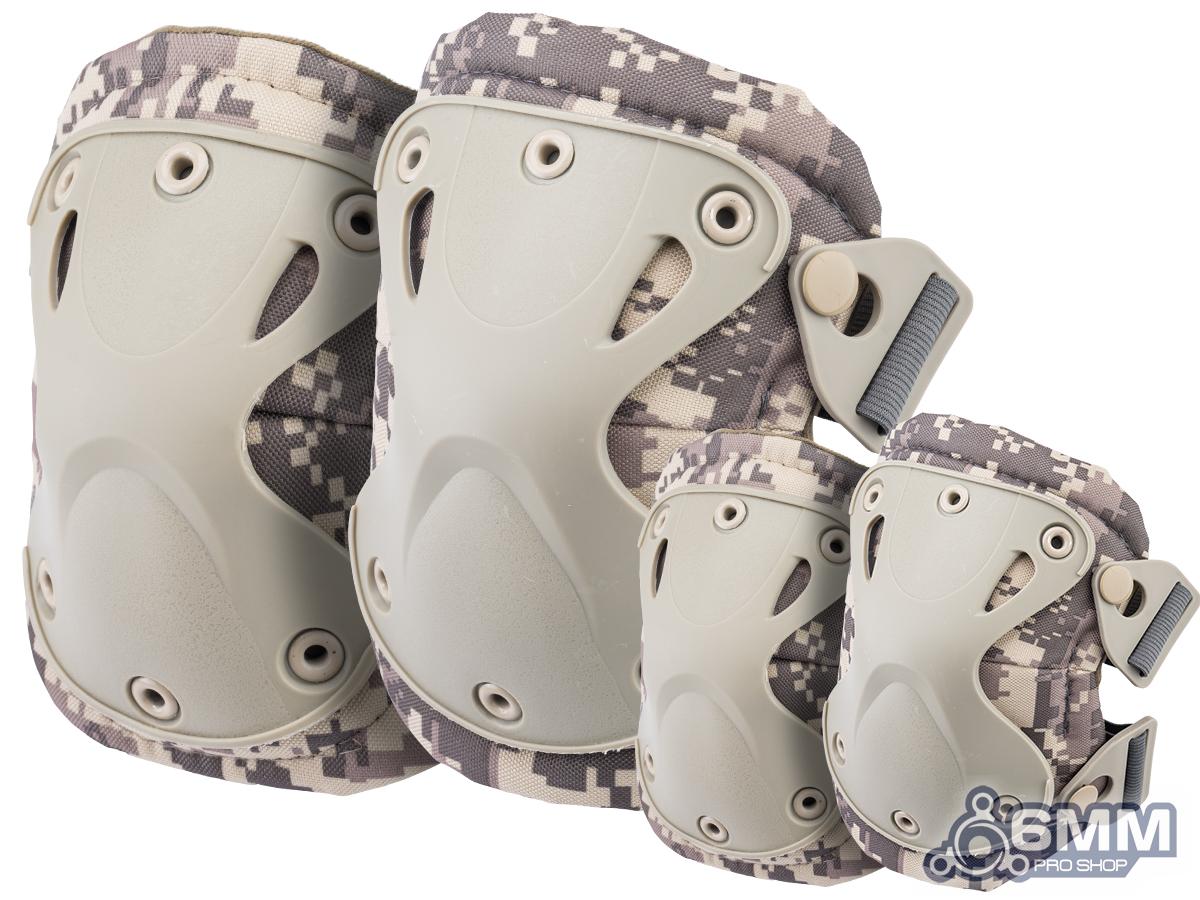 6mmProShop Tactical Knee & Elbow Pad Set (Color: ACU)