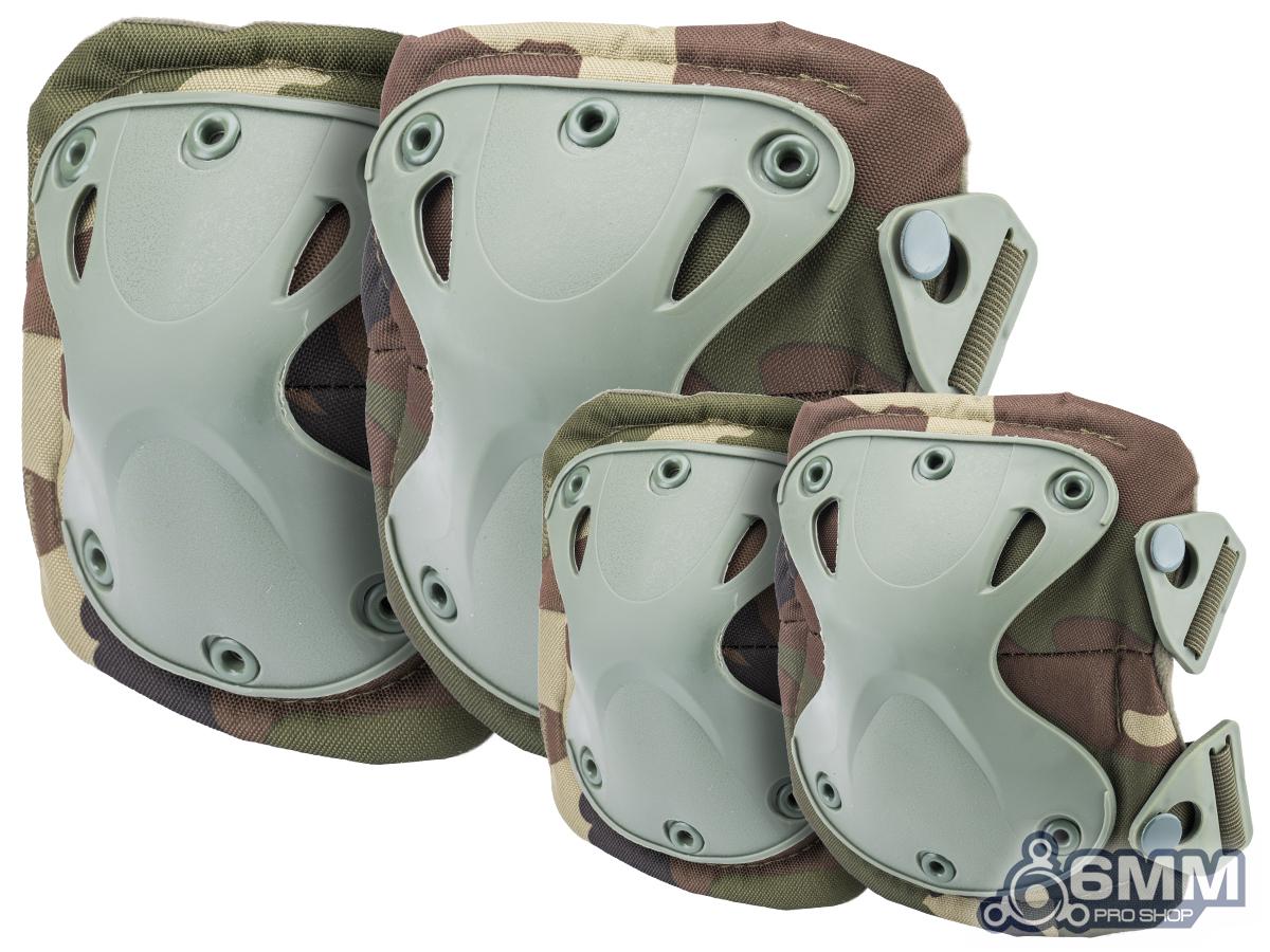 6mmProShop Tactical Knee & Elbow Pad Set (Color: Woodland)