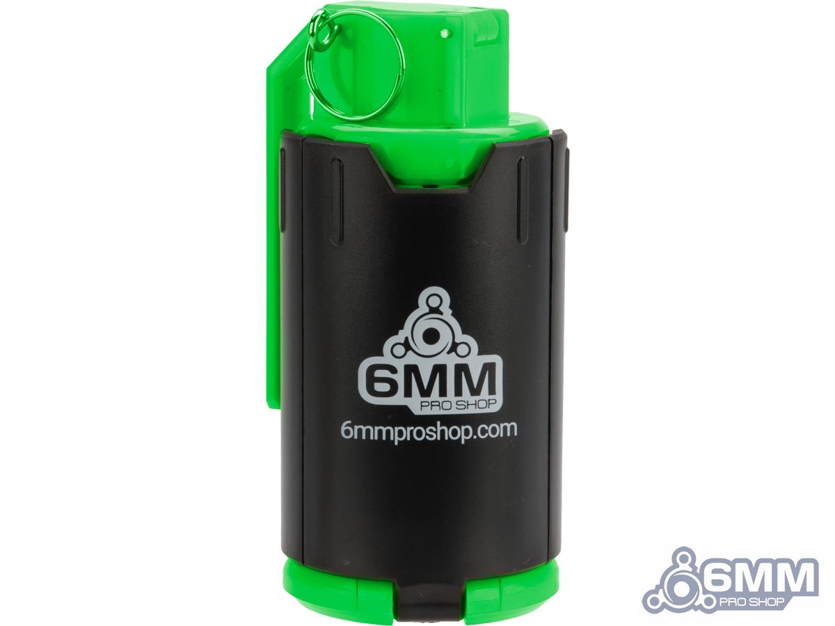 6mmProShop Airsoft Mechanical BB Shower Simulation Hand Grenade (Color: Green)