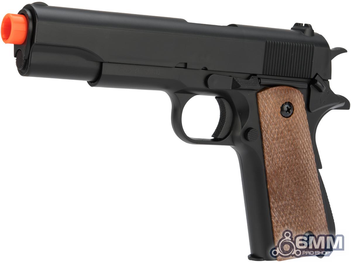 6mmProShop Tactical 1911 Full Size High Power Airsoft Spring Pistol