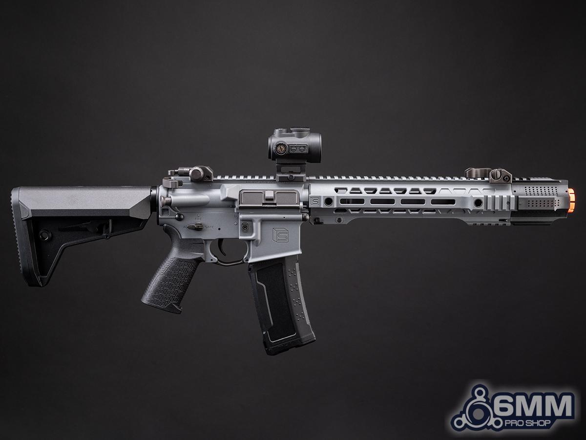 6mmProShop SAI Licensed GRY AR-15 Airsoft AEG Rifle (Color: Grey