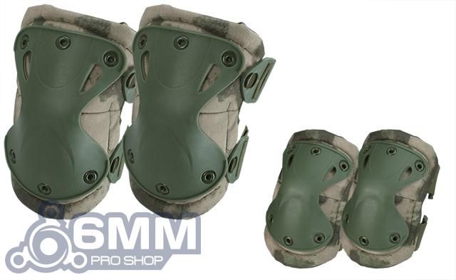 6mmProShop Tactical Knee & Elbow Pad Set (Color: Arid Foliage)